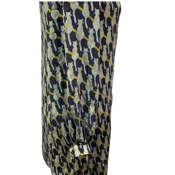 Paul & Joe Silk Cat Shift Dress - Picture 5 of 6